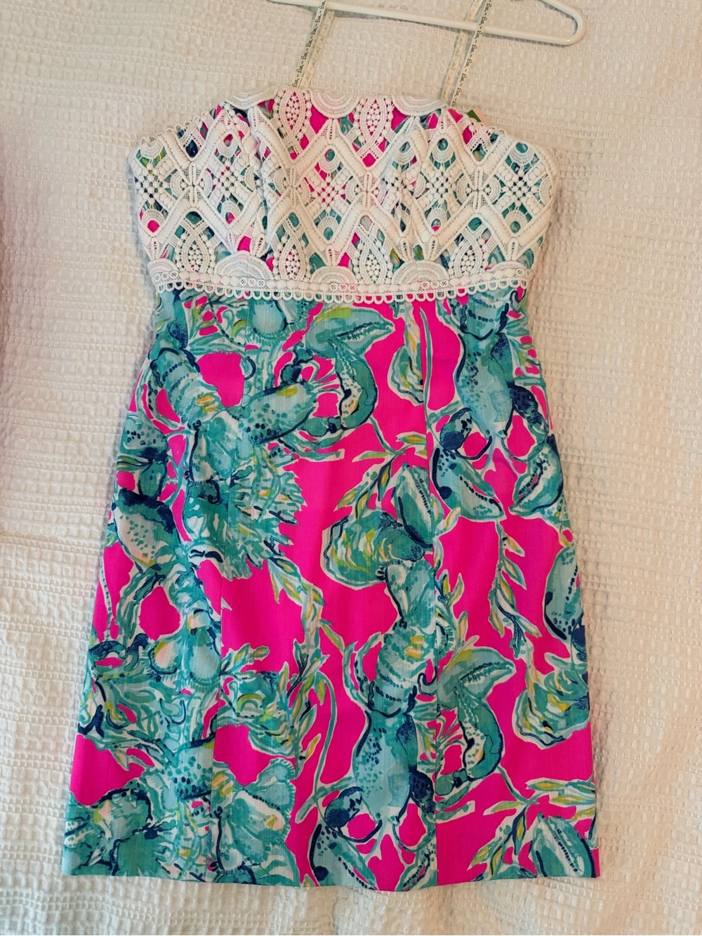 Lilly Pulitzer Brynn Lobsters in Love Raz Berry Dress